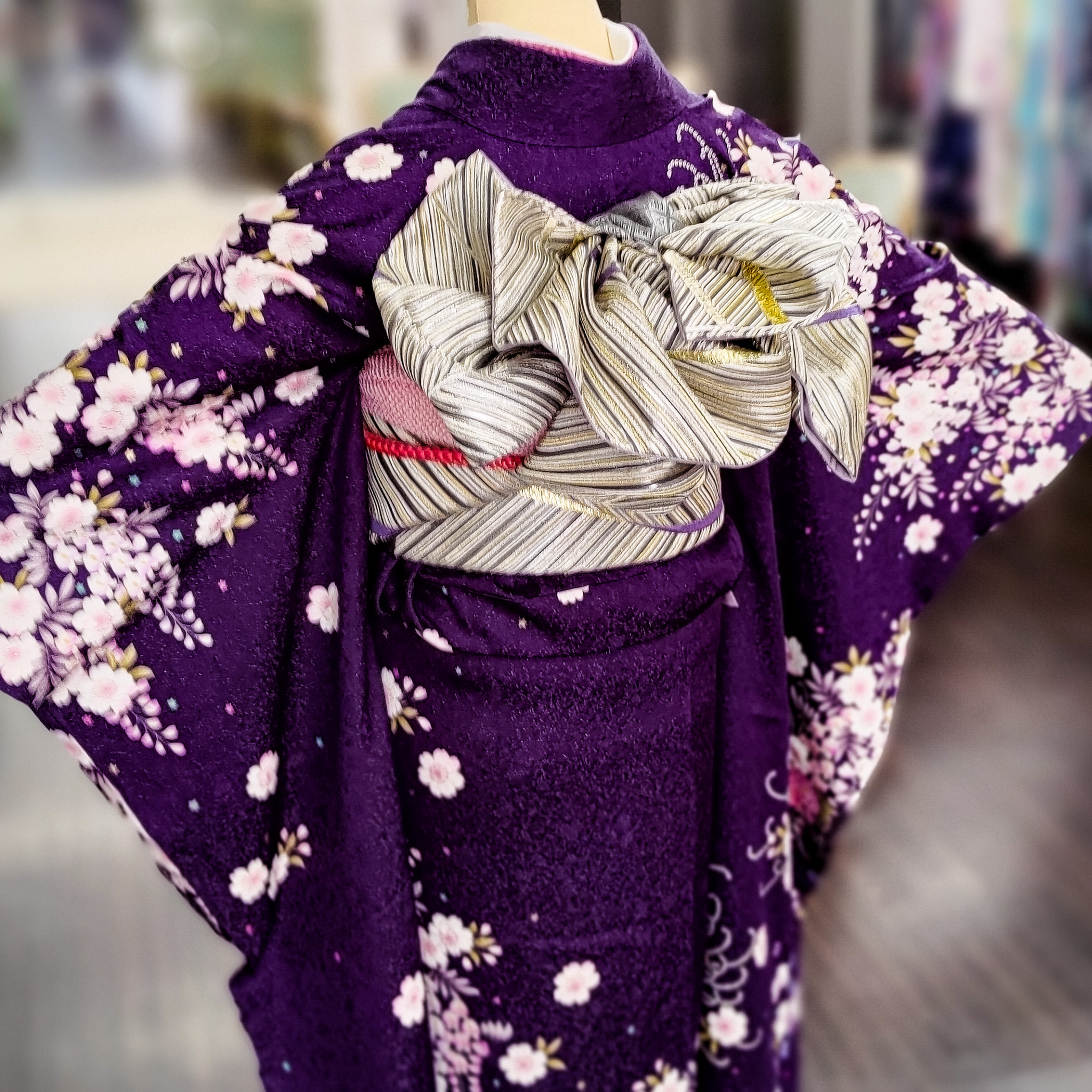 高級婚礼衣裳　新品　着物　紫